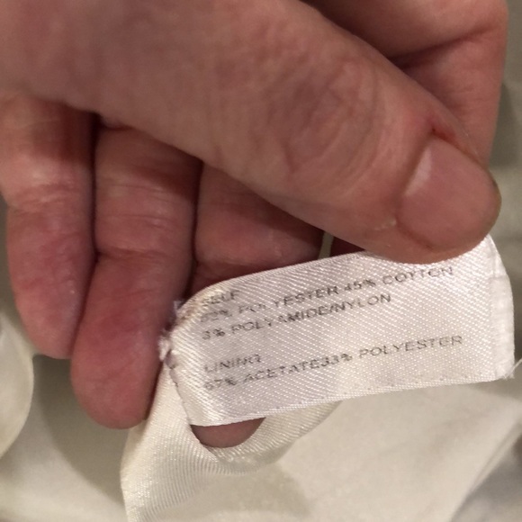 Carolina Herrera White with red/navy floral print dress - Picture 5 of 8